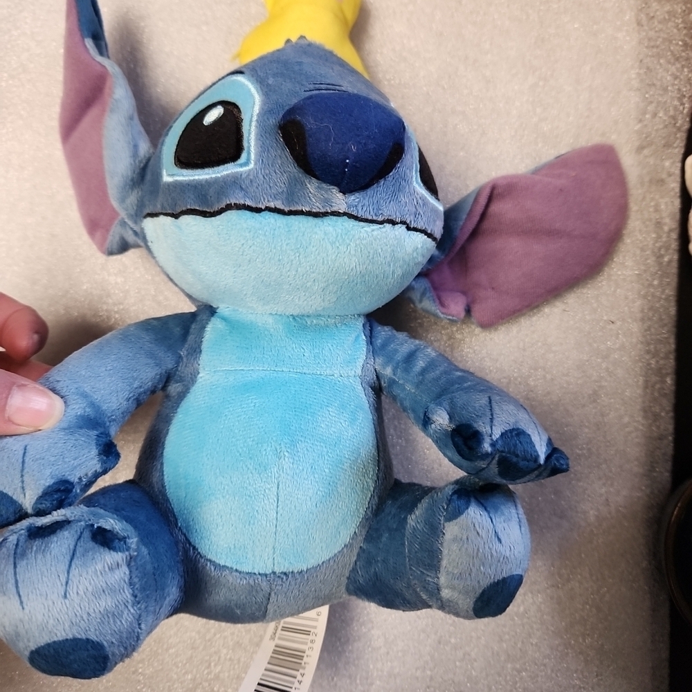 Blue and Purple Plush Toy